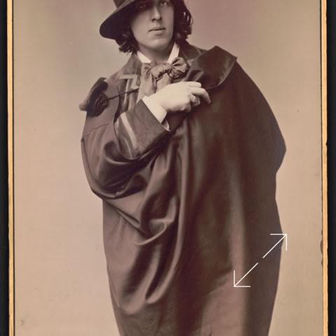 Oscar Wilde 1882 Number 27 by Sarony