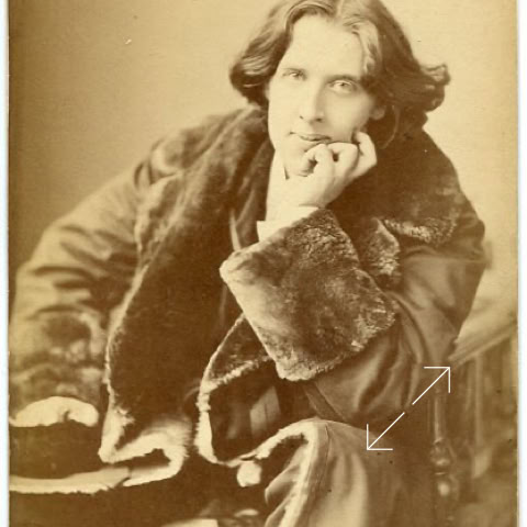 Oscar Wilde 1882 Number 2 by Sarony